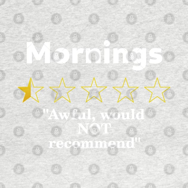 Mornings Review, Half a Star, Awful by SolarCross